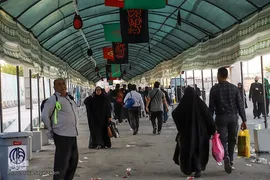 تردد زائران اربعین در مرز چذابه