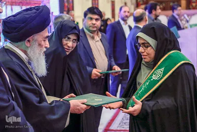 ششمين همايش «افتخار خدمت» خادمان حرم شاهچراغ