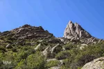 طبیعت ارتفاعات روستای مزرعه و قلعه شیور