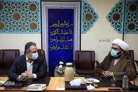 بازدید حجت الاسلام جواد نیک بین، عضو کمیسیون فرهنگی مجلس از ایکنا
