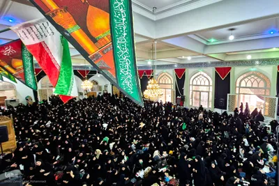 تجدید عهد شیرخوارگان فین کاشان با کوچکترین شهید کربلا