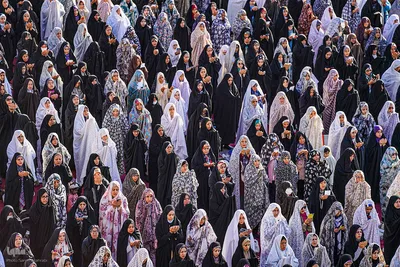 نماز عید فطر در حرم شاهچراغ (ع)