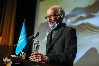 غلامحسین امیرخانی، رئیس شورای عالی انجمن خوشنویسان ایران در همایش بین‌المللی خوشنویسی راه ابریشم