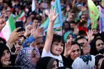 اجتماع عظیم «سلام فرمانده» مردم مومن و ولایت‌مدار زنجان در میدان انقلاب