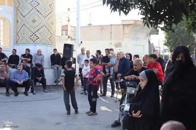 مراسم 28 صفر در آستان امامزاده عبدالله ملایر‎