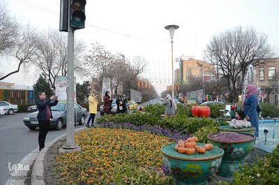 المان ها و فضاسازی شهری تبریز در نوروز 1400‎