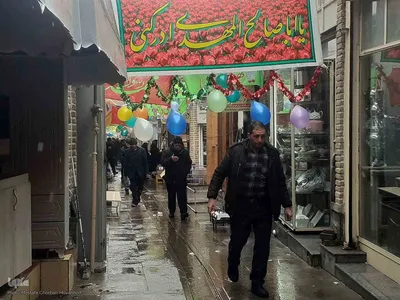 حال و هوای اهر در روز میلاد حضرت امام زمان(عج) و دهه مبارک فجر