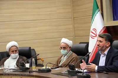 دیدارفاطمی استاندار با جمعی از روحانیون استان یزد‎‎
