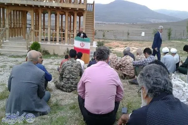 برپایی آیین گرامیداشت هفته دفاع مقدس در دودانگه