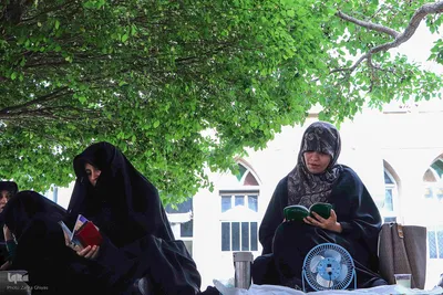 مراسم دعای عرفه در گلزارشهدای وادی رحمت تبریز‎