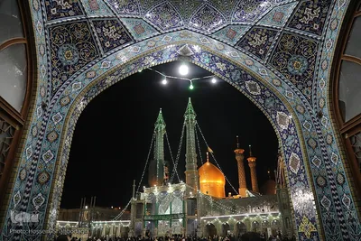 جشن میلاد حضرت زهرا سلام الله علیها در حرم حضرت معصومه سلام الله علیها