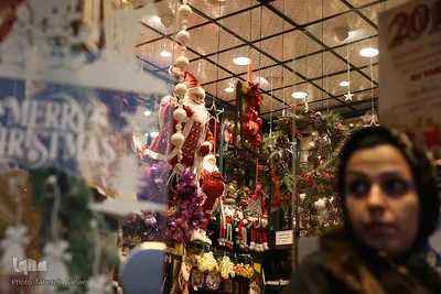 حال‌ و هوای کریسمس در تهران