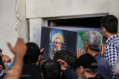 مراسم وداع با هنرمند انقلابی حاج نادر طالب زاده