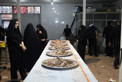 طعم ارادت؛ پخت هزاران پرس غذای نذری در خمینی‌شهر
