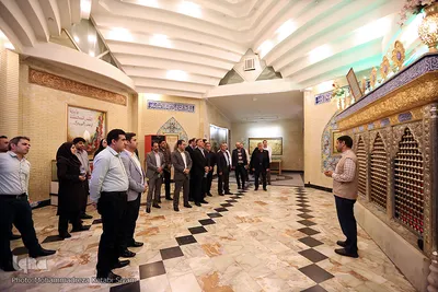 ⁨بازدید روسای جهاد دانشگاهی از باغ موزه همدان