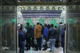 شب لیلة‌الرّغائب در آستان مقدس حضرت عبدالعظیم(ع)