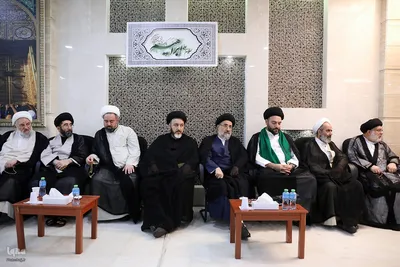 دیدار نمایندگان مراجع عظام تقلید با سرپرست حجاج ایرانی