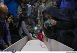 مراسم استقبال از شهید مظفری با حضور خانواده وی در معراج شهدا