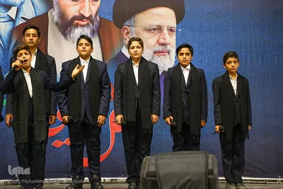 سوگواره هفتمین روز شهادت رئیس‌جمهور در اصفهان