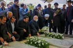 دیدار رئیس مجلس شورای اسلامی با خانواده شهدای حرم شاهچراغ(ع)