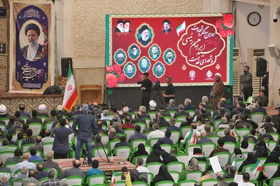 مراسم بزرگداشت دومین سالگرد شهادت شهید جمهور در شاهچراغ(ع)