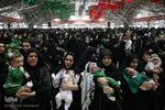 علی‌اصغر‌های اصفهان در آغوش مادران سوگوار
