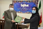 حمیده شهبازی مسئول حوزه فرهنگی واحد اردبیل