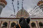 آیین تعویض پرچم آستان مقدس حضرت سید علاءالدین حسین(علیه السلام)‎‎