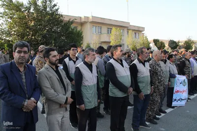 رزمایش جهادگران فاطمی در اهر