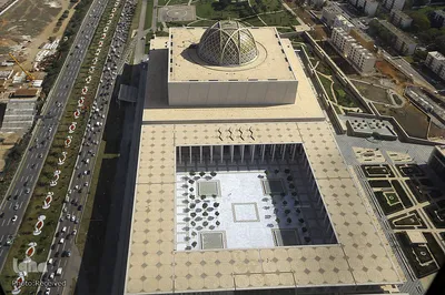 بزرگ‌ترین مسجد قاره آفریقا از طراحی چشم‌نواز تا معماری بومی