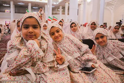 جشن تکلیف «دختران ماه» در حرم شاهچراغ(ع)