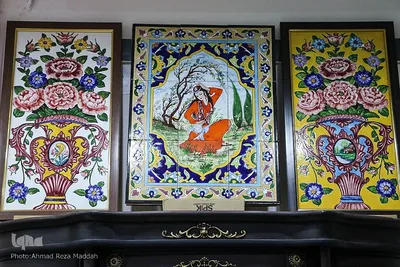 هنر کاشی هفت رنگ شیراز‎‎