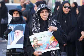 مراسم تشییع پیکر مطهر شهید مدافع حرم، سردار «داوود جعفری»
