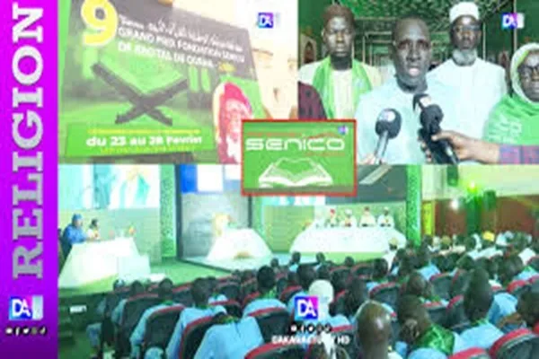 Début de la 9e édition du Grand Prix Fondation Senico de récital du Coran