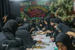 عزاداری شب پنجم محرم الحرام در باغ جنت