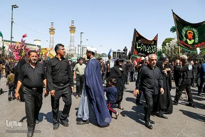 عزاداری روز شهادت امام رضا(ع) در مشهد
