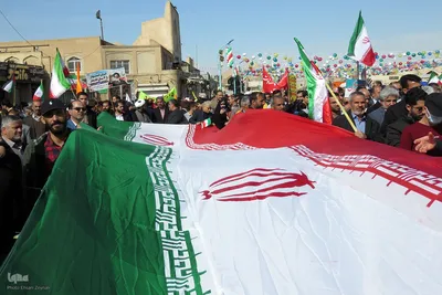 راهپیمایی 22 بهمن در یزد‎
