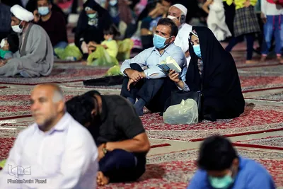 مراسم استقبال از محرم الحرام در حرم شاهچراغ(ع)