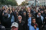 تشییع پیکر پنج شهید مدافع حرم در مشهد
