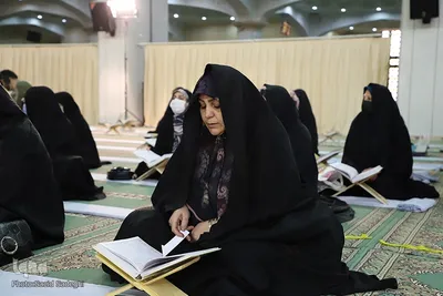 ترتیل خوانی قرآن کریم در مصلی تبریز‎‎