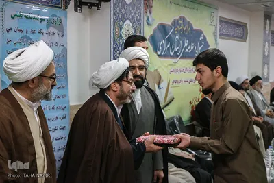 جشن عمامه گذاری طلاب در اراک 