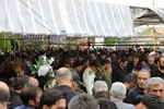 تشییع پیکر شهید سردار علیرضا لطفی در ارومیه‎