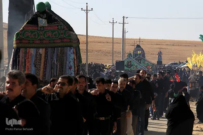 آیین عزاداری مردم روستای انجدان ـ اراک