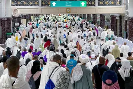 ضیوف الرحمان زائران بیت الله الحرام