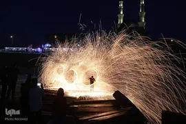 استقبال جوانان غزه از رمضان