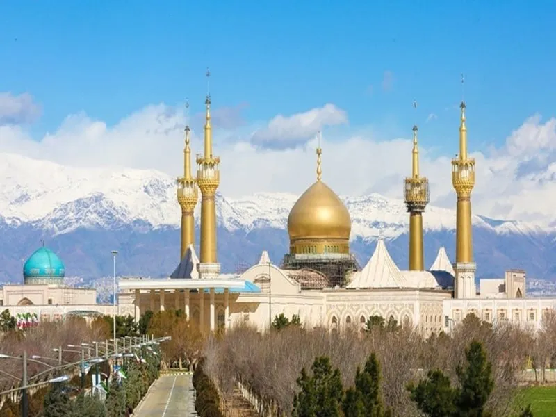 ورود پیکر دو شهید مقاومت به حرم مطهر امام خمینی(ره)