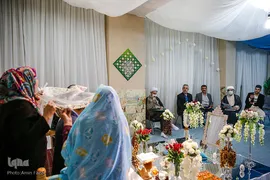 آغاز زندگی مشترک زوج های شیرازی همزمان با عید غدیر