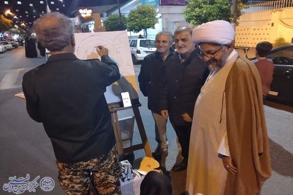 شصتمین اجتماع  شبانه مردم انقلابی بابلسر در بیعت با رهبری و دفاع ملی
