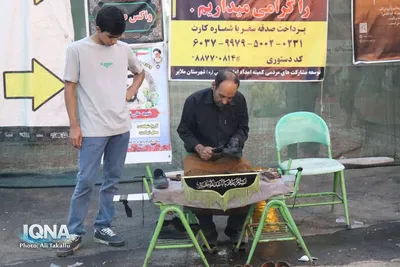 مسیر عاشقی روایت موکب داران ملایری برای امام حسین(ع)
