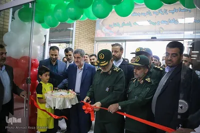 مراسم افتتاح مرکز بازسازی ماشین آلات جهادگران و مجموعه ورزشی حضرت امام مهدی(عج)